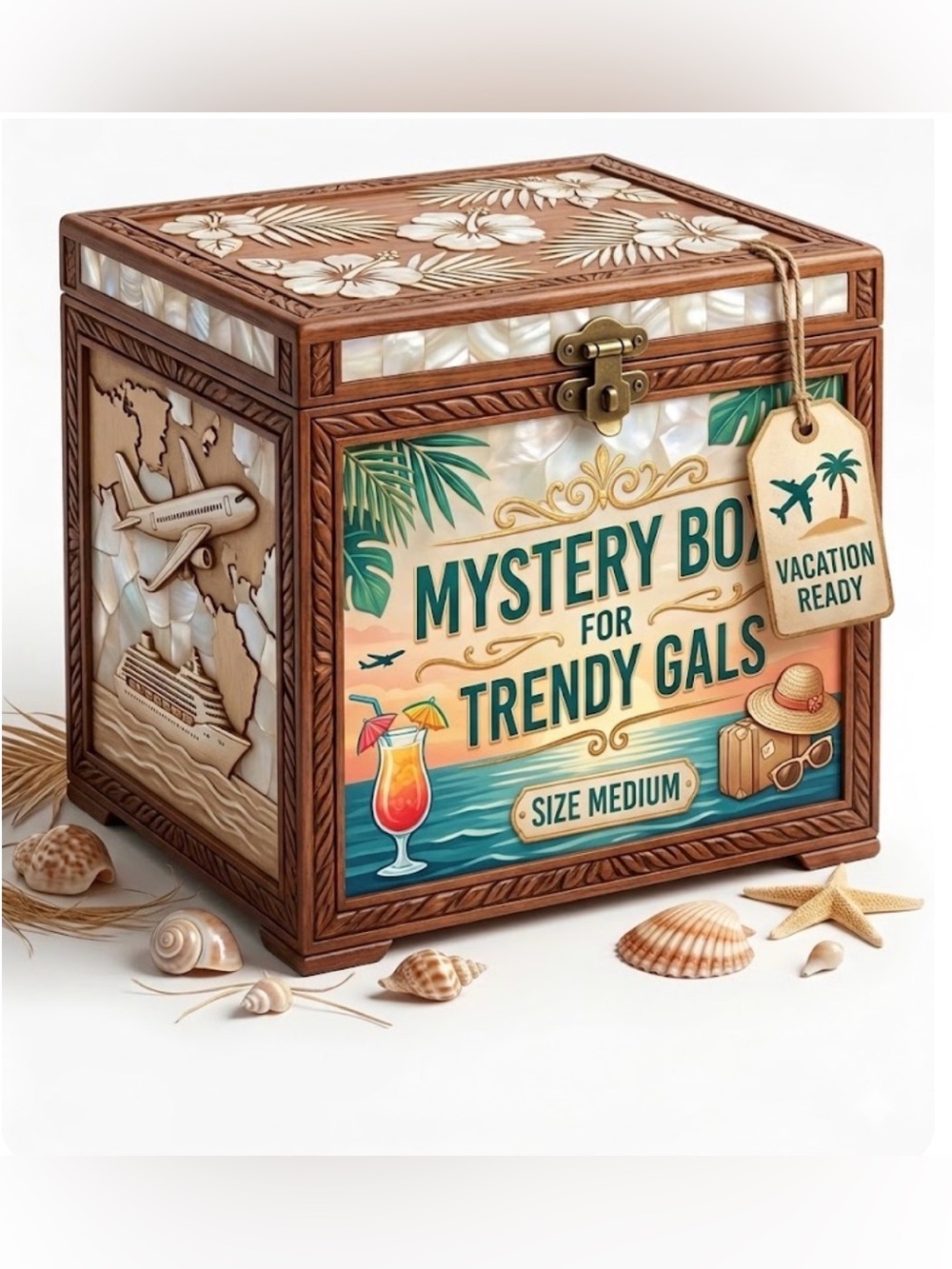 Mystery Box Size M Vacation Resort Summer Spring Bundle and Save